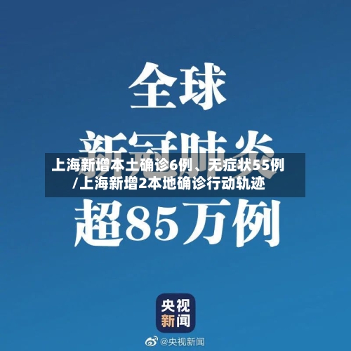 上海新增本土确诊6例、无症状55例/上海新增2本地确诊行动轨迹-第3张图片
